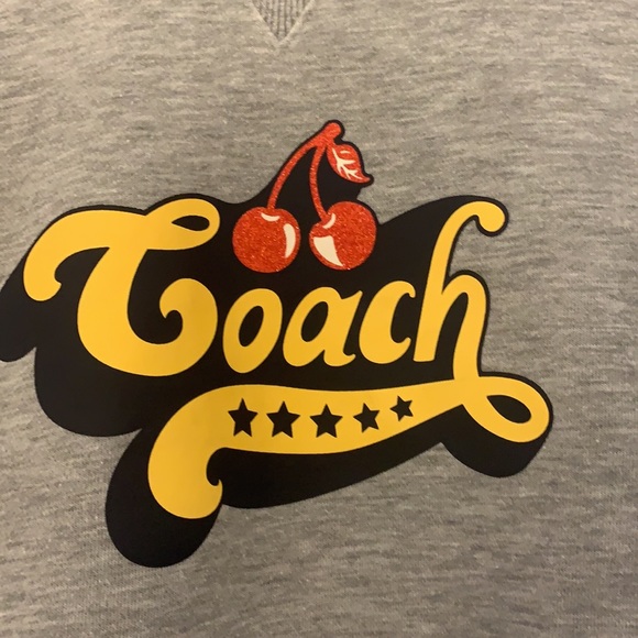 EUC Coach Sweatshirt Size Small - Picture 2 of 6